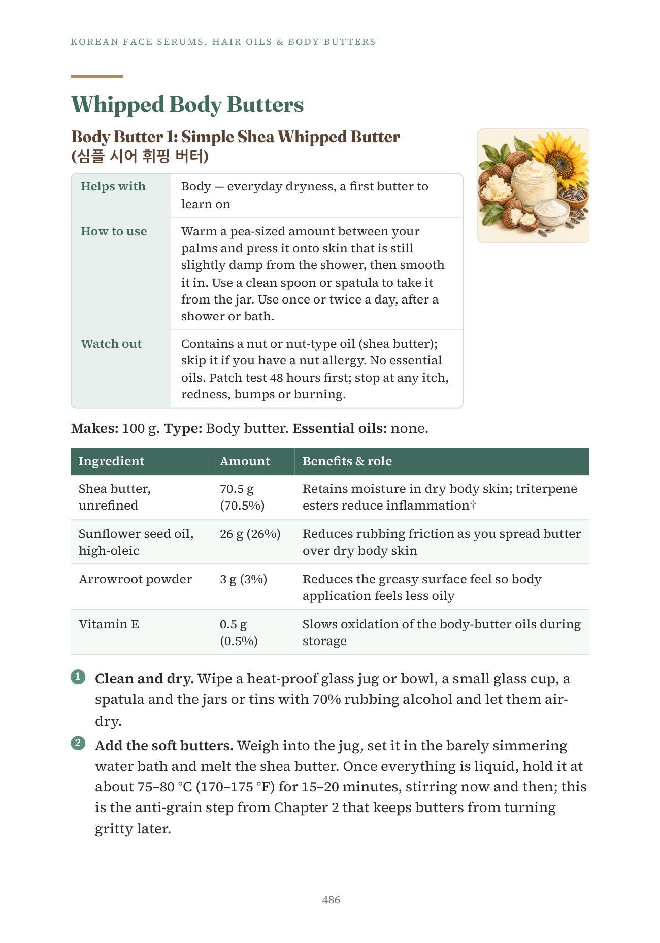 Serums & Butters, page 486